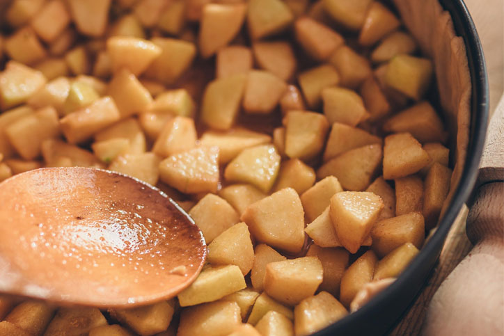 Chamber for Well-Being, apple pie snack recipe